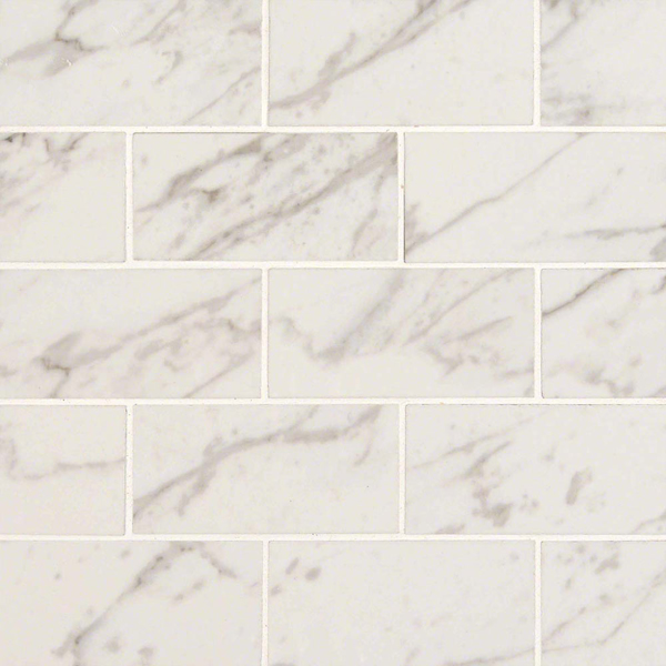 Picture of MS International - Pietra Mosaic 2 x 4 Carrara