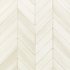 Picture of MS International - Watercolor Chevron Mosaic Bianco