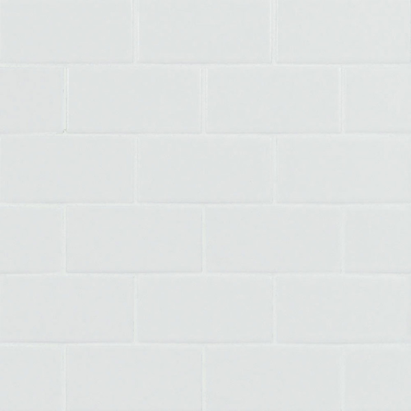 Picture of MS International - Retro Mosaic Matte White Brick 2x4