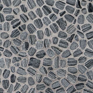 Picture of MS International - Rio Lago Pebble Mosaics 12 X 12 Tumbled Henley