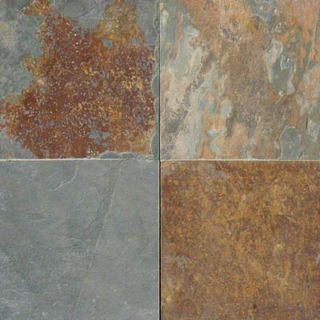 Picture of MS International - Slate and Quartzite 12 x 12 Gauged California Gold Slate