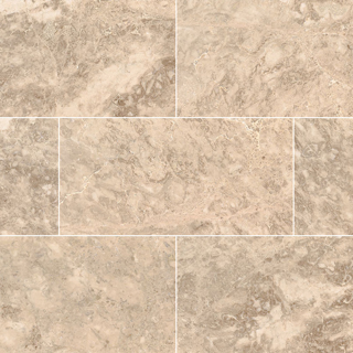 Picture of MS International - Marble 12 x 24 Polished Crema Cappuccino Classic