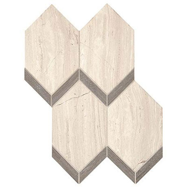 Picture of Marazzi - Castellina Elongated Hex Gray Fawn