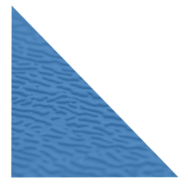 Picture of Life Floor - Triangle Ripple Bluebird