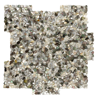 Picture of Anthology Tile - D-Lux Pearl Slivers Smokey Pearl Slivers