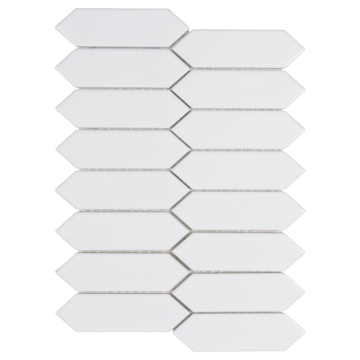 Picture of Anthology Tile - Foundations Picketfence Mosaic Picketfence Plaster