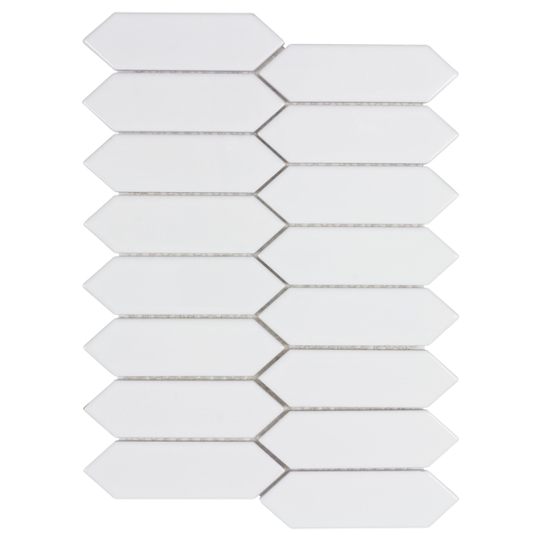 Picture of Anthology Tile - Foundations Picketfence Mosaic Picketfence Plaster
