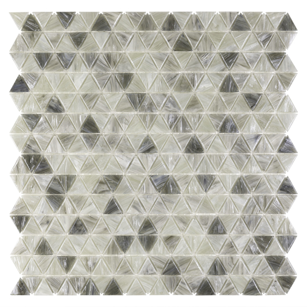 Picture of Anthology Tile - Glassique Mini Triangle Mosaic Mini Triangle Sepia