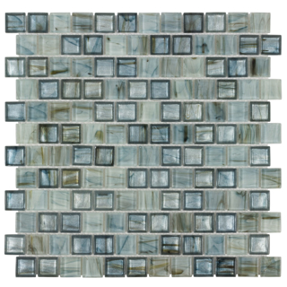 Picture of Anthology Tile - Glassique Rhapsody Mosaic Rhapsody Lagoon