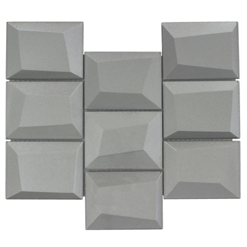 Picture of Anthology Tile - Monet Magic Blocks Mosaic Foggy Blocks