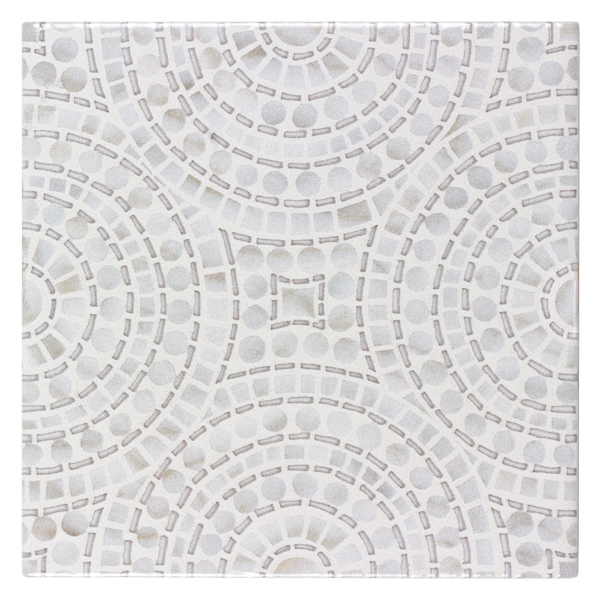 Picture of Anthology Tile - On the Edge Halo Halo Silver