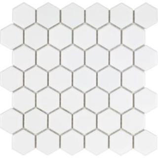 Picture of Anthology Tile - Porcelart Hexagon White Matte