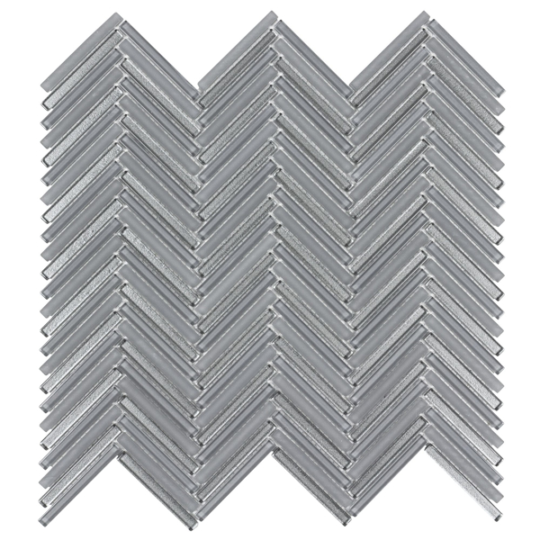 Picture of Anthology Tile - Seasons Herringbone Mosaic Wind Herringbone