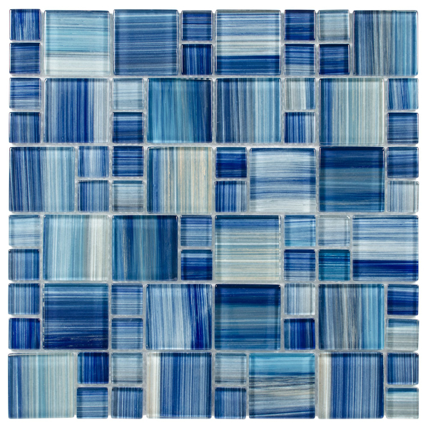 Picture of Anthology Tile - Splash Mixed Mosaic Neptune Blocks