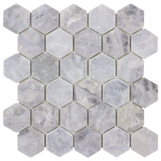 Picture of Anthology Tile - The Finish Line Hive Mosaic Hive Manor Gray