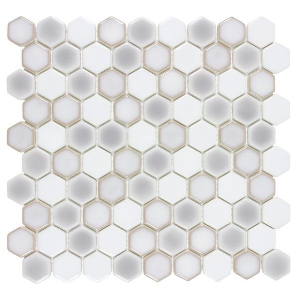 Picture of Anthology Tile - Watercolors Hex Mosaic Trade Winds