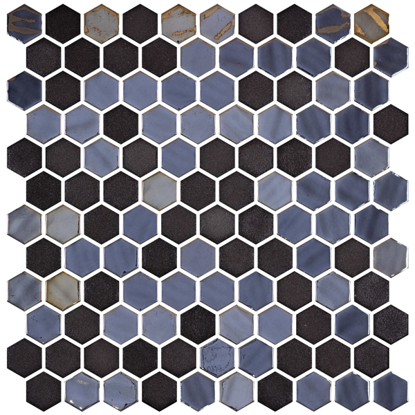 Picture of Onix Mosaico - Hexagon Blends Opalo Black