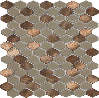 Picture of Happy Floors - Iridium Hexagon Copper