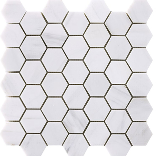 Picture of Happy Floors - Stone and Marble Hexagon Dolomite