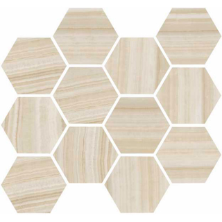 Picture of Happy Floors - Onyx Hexagon Mosaic Honey