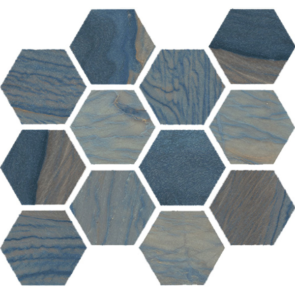 Picture of Happy Floors - Macaubas Hexagon Azul/Polished