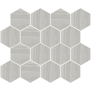 Picture of Happy Floors - Silver Hexagon Mosaic Grey