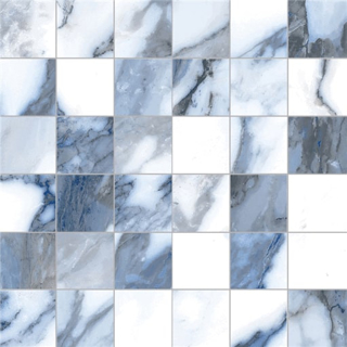 Picture of Happy Floors - Crash Mosaic Blue Polished