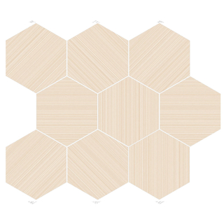 Picture of Happy Floors - Neostile 2.0 Hexagon Mosaic Ekru