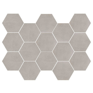 Picture of Happy Floors - Newton Hexagon Mosaic Pearl