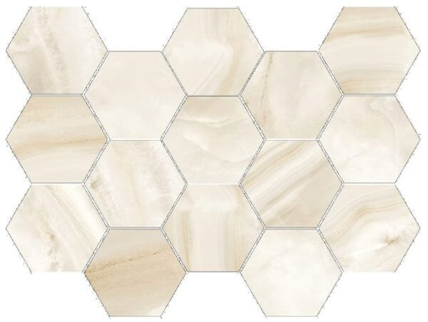 Picture of Happy Floors - Athena Hexagon Miel/Natural