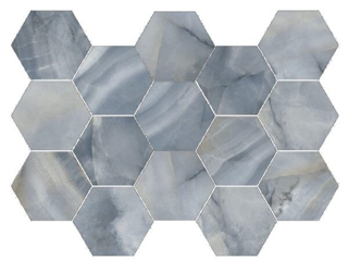 Picture of Happy Floors - Athena Hexagon Cielo/Polished