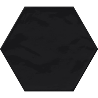 Picture of Happy Floors - Monochrome Hexagon Black