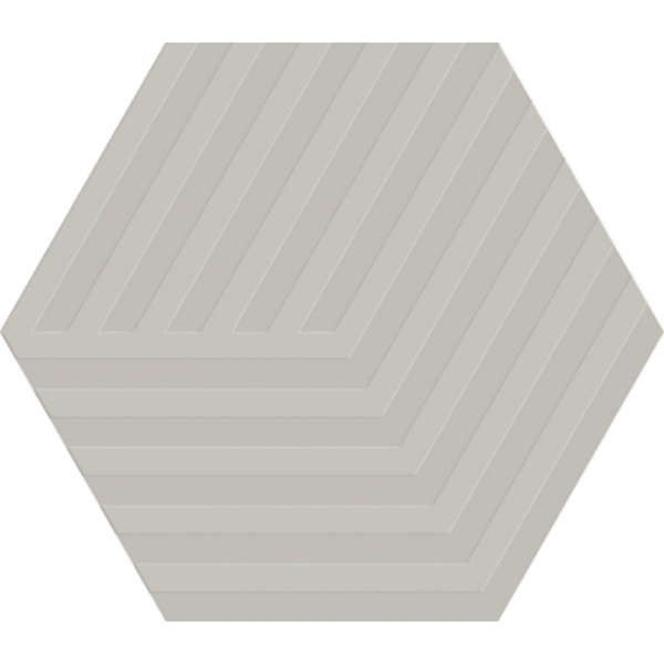 Picture of Happy Floors - Carpenter Hexagon Taupe Cube
