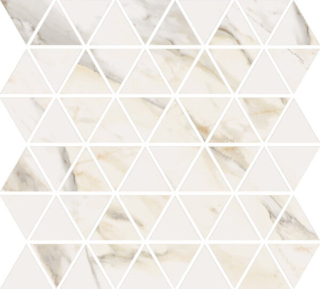 Picture of Happy Floors - Dorian Triangle Mosaic Gold Polished