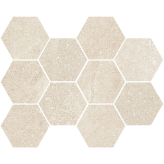 Picture of Happy Floors - Austral Hexagon Mosaic Ivory