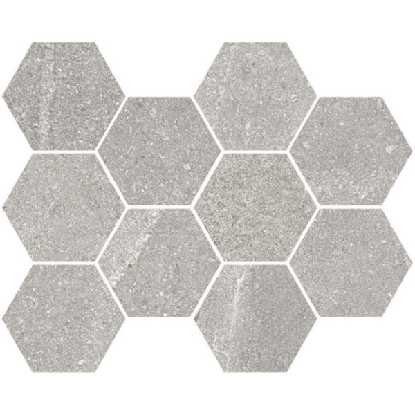 Picture of Happy Floors - Austral Hexagon Mosaic Grey