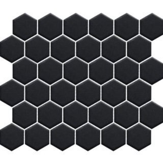 Picture of Happy Floors - Artisan Hexagon Mosaic Black Grip