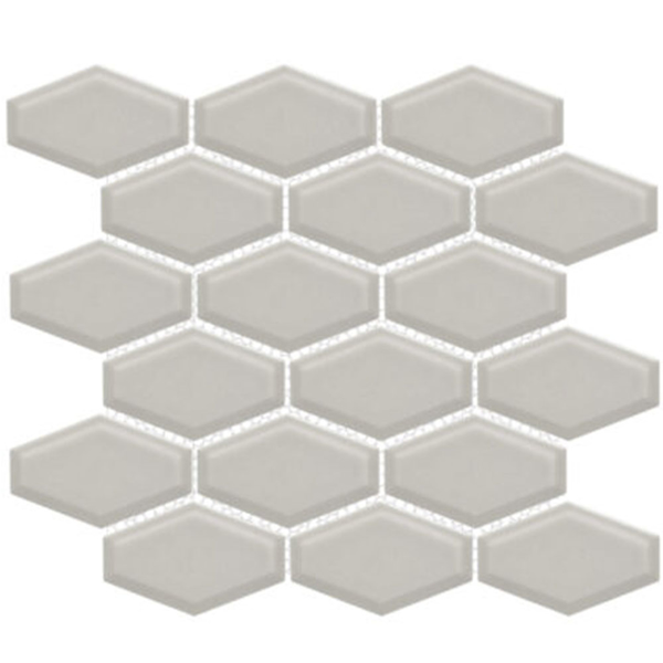 Picture of Happy Floors - Artisan Elongated Hexagon Mosaic Taupe