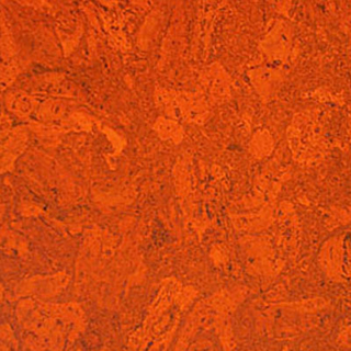 Picture of Globus Cork - Nugget Texture 12 x 12 Tangerine