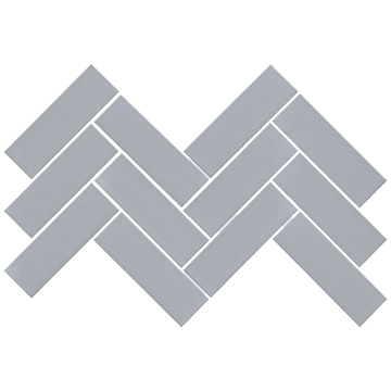 Picture of Shaw Floors - Baker Blvd Herringbone Glacier Matte
