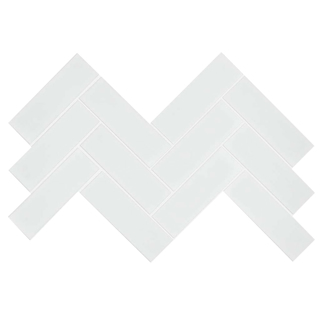 Picture of Shaw Floors - Baker Blvd Herringbone White Matte