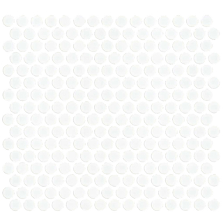 Picture of Shaw Floors - Baker Blvd Penny Round White Matte
