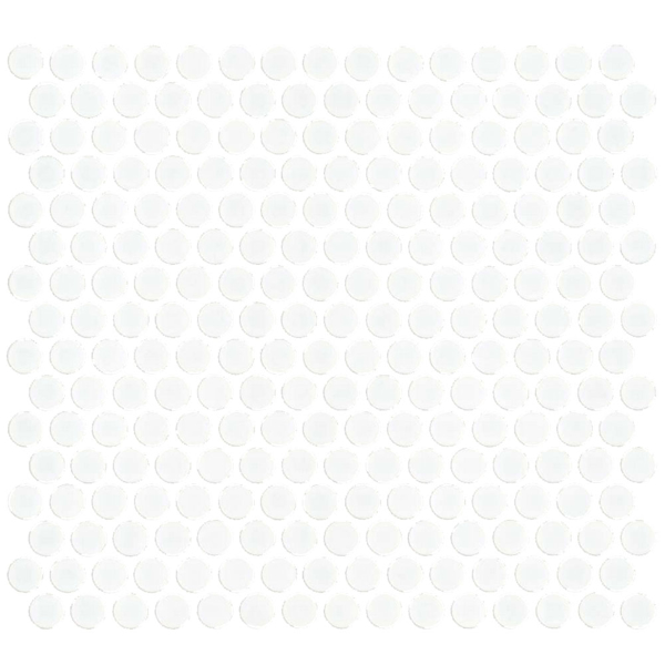 Picture of Shaw Floors - Baker Blvd Penny Round White Matte