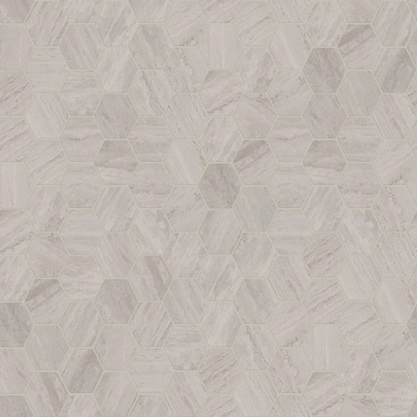 Picture of Shaw Floors - Natural Strata Hexagon Mosaic Grey