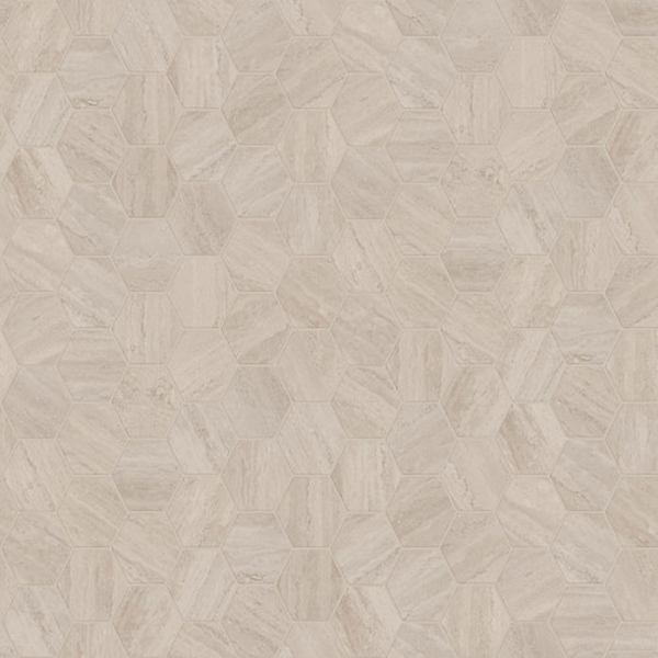 Picture of Shaw Floors - Natural Strata Hexagon Mosaic Cream