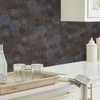 Picture of Shaw Floors - Kaleidoscope Hexagon Obsidian