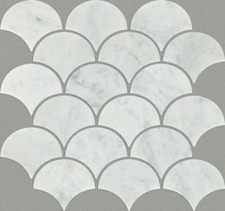 Picture of Shaw Floors - Chateau Fan Bianco Carrara