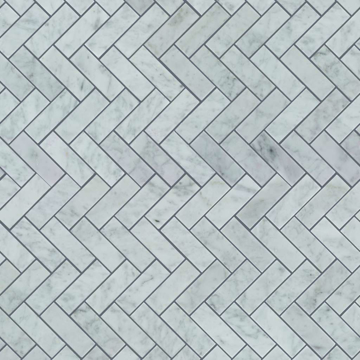 Picture of Shaw Floors - Chateau Herringbone Bianco Carrara