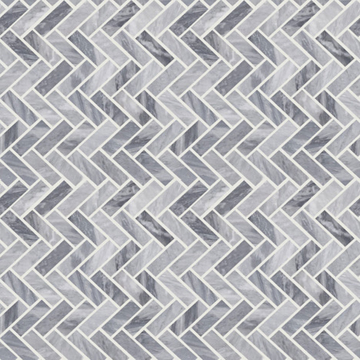 Picture of Shaw Floors - Chateau Herringbone Bardiglio Cloud