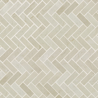 Picture of Shaw Floors - Estate Mosaic Herringbone Crema Marfil